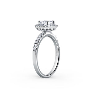 KirkKara Carmella Round Diamond Diamond Engagement Ring