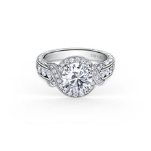 Load image into Gallery viewer, KirkKara Pirouetta Round Diamond Diamond Engagement Ring