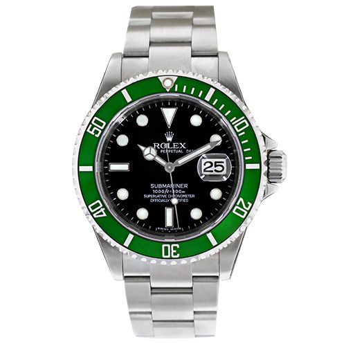 Buy Pre-Owned Rolex Submariner Kermit 16610V – Lux Time Center