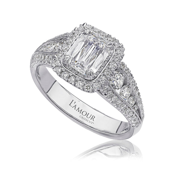 Christopher Designs L’Amour Engagement Ring Setting (0.87 CTW)