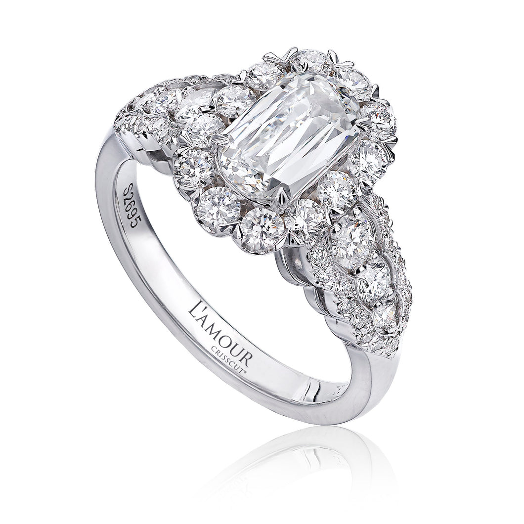 Christopher Designs L’Amour Engagement Ring (1.01 CTW)