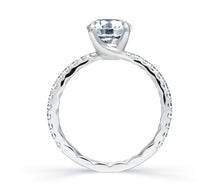 Load image into Gallery viewer, A.JAFFE Classics Round Diamond Diamond Engagement Ring (0.33 ctw)