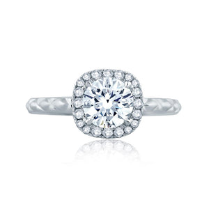 A.JAFFE Metropolitain Round Diamond Diamond Engagement Ring (0.16 ctw)