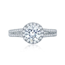 Load image into Gallery viewer, A.JAFFE Metropolitain Round Diamond Diamond Engagement Ring (0.39 ctw)