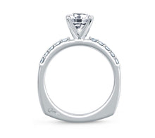 Load image into Gallery viewer, A.JAFFE Classics Round Diamond Diamond Engagement Ring (0.20 ctw)
