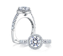 Load image into Gallery viewer, A.JAFFE Metropolitain Round Diamond Diamond Engagement Ring (0.26 ctw)