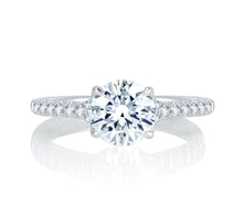 Load image into Gallery viewer, A.JAFFE Seasons of Love Round Diamond Diamond Engagement Ring (0.28 ctw)