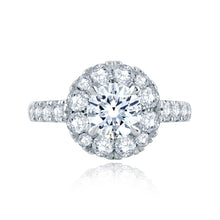 Load image into Gallery viewer, A.JAFFE Metropolitain Round Diamond Diamond Engagement Ring (1.19 ctw)