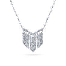 Load image into Gallery viewer, Gabriel &amp; Co. Art Moderne White Gold Necklace (0.54 CTW)