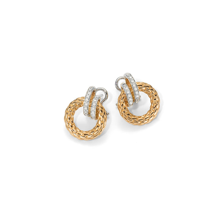 Fope SOLO Diamond Earrings (0.22 TCW)