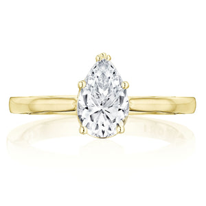 Tacori 14k Yellow Gold Coastal Crescent Collection Classic Engagement Ring Setting 0.06CTW