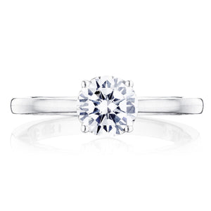 Tacori 14k White Gold Coastal Crescent Collection Classic Engagement Ring