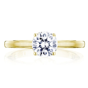 Tacori 14k Yellow Gold Coastal Crescent Collection Classic Engagement Ring
