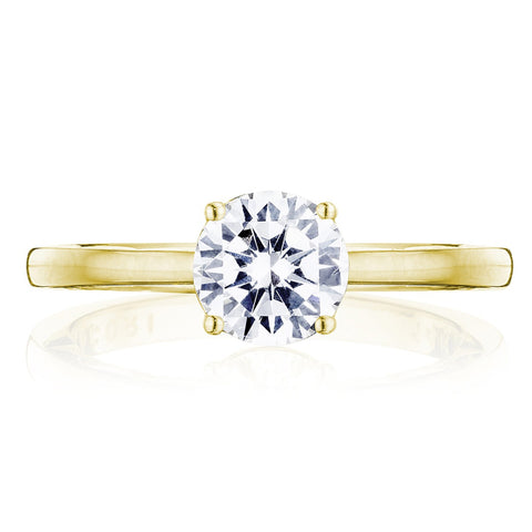 Tacori 14k Yellow Gold Coastal Crescent Collection Classic Engagement Ring