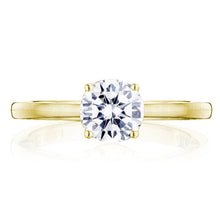 Load image into Gallery viewer, Tacori 14k Yellow Gold Coastal Crescent Collection Classic Engagement Ring