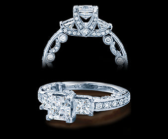 Verragio Paradiso Princess Diamond Engagement Ring (1.25 CTW)