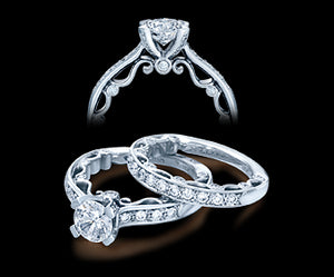 Verragio Paradiso Round Diamond Engagement Ring (0.30 CTW)