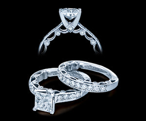 Verragio Paradiso Princess Diamond Engagement Ring (0.35 CTW)