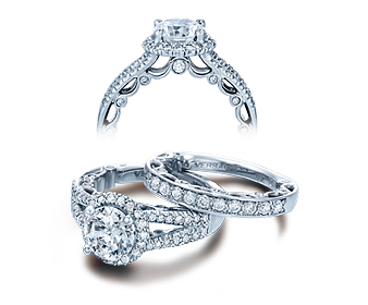 Verragio Paradiso Round Diamond Engagement Ring Setting  (0.45 CTW)