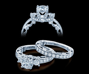 Verragio Paradiso Round Diamond Engagement Ring (0.75 CTW)