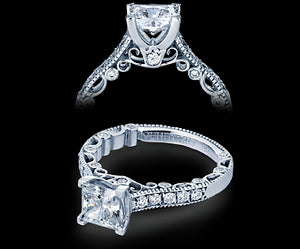Verragio Paradiso Princess Diamond Engagement Ring (0.30 CTW)
