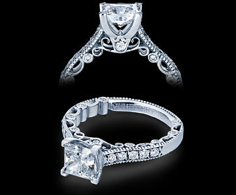 Verragio Paradiso Princess Diamond Engagement Ring Setting (0.30 CTW)
