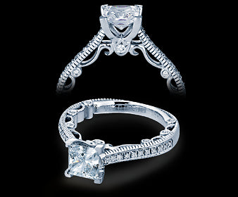 Verragio Paradiso Princess Diamond Engagement Ring (0.25 CTW)