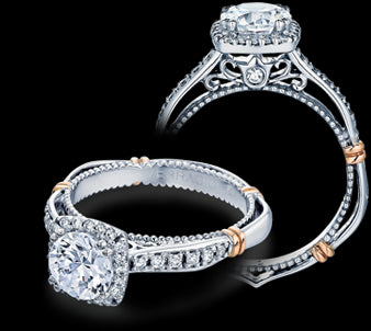 Verragio Parisian Round Diamond Engagement Ring Setting (0.25 CTW)