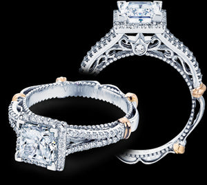 Verragio Parisian Princess Diamond Engagement Ring (0.35 CTW)