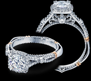 Verragio Parisian Round Diamond Engagement Ring (0.30 CTW)