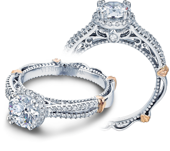 Verragio Parisian Round Diamond Engagement Ring Setting (0.30 CTW)