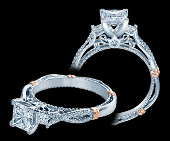Verragio Parisian Princess Diamond Engagement Ring Setting  (0.30 CTW)
