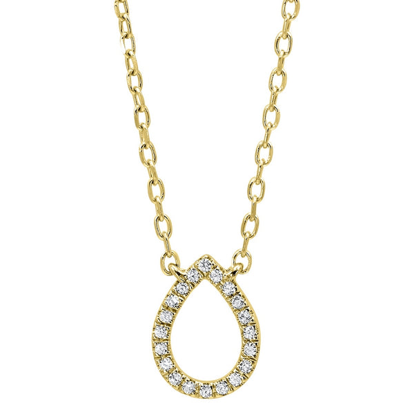 14kt Diamond Pendant