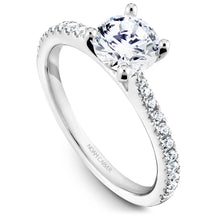 Load image into Gallery viewer, Noam Carver White Gold Diamond Engagement Ring (0.23 CTW)