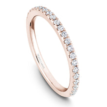 Load image into Gallery viewer, Noam Carver Rose Gold Diamond Engagement Ring with Double Halo (0.51 CTW)