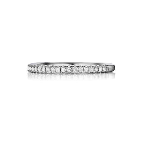 Henri Daussi Bands For Her Diamond Ring (0.15 CTW)