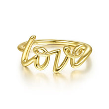 Load image into Gallery viewer, Gabriel and Co. 14K Yellow Gold Love Ring
