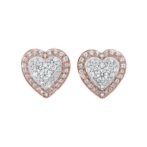 14K Rose Gold Earrings (0.25 ctw)