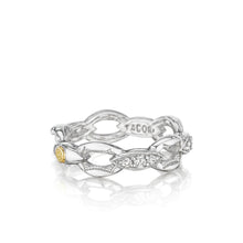Load image into Gallery viewer, Tacori The Ivy Lane Pavé Crescent Links Ring SR184_10