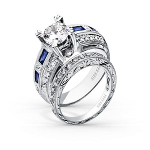 KirkKara Charlotte Round Diamond Diamond Engagement Ring