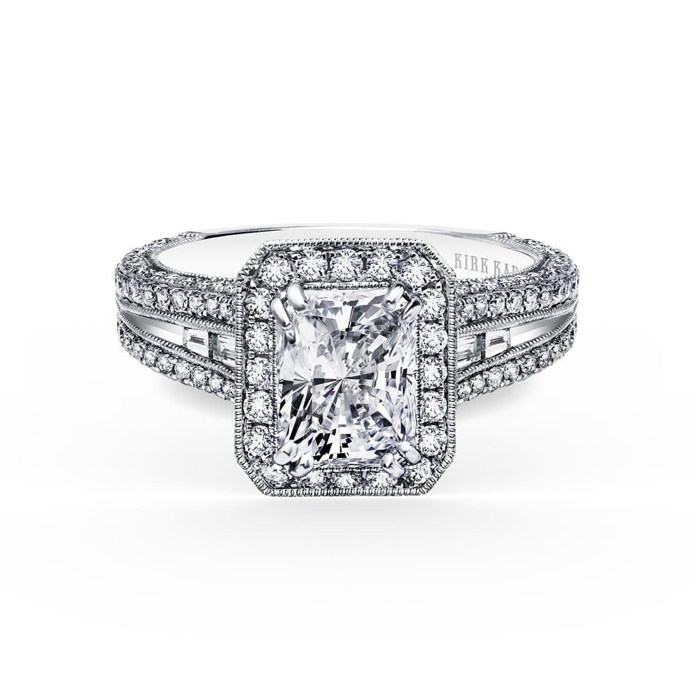 KirkKara Carmella Radiant Diamond Diamond Engagement Ring