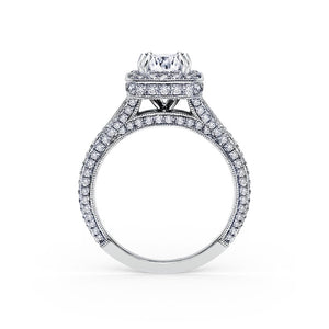 KirkKara Carmella Radiant Diamond Diamond Engagement Ring