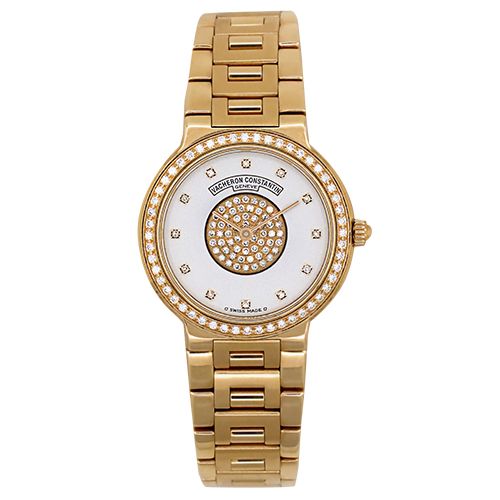 Vacheron Constantine 18K Rose Gold with Diamond Dial/Diamond Bezel (Pre-Owned)