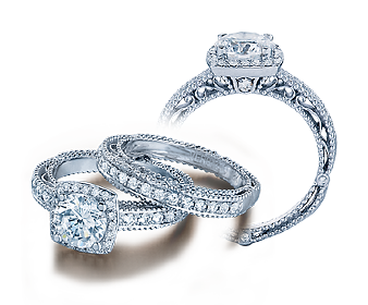 Verragio Venetian Round Diamond Engagement Ring Setting (0.30 CTW)