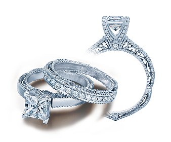 Verragio Venetian Princess Diamond Engagement Ring Setting (0.10 CTW)