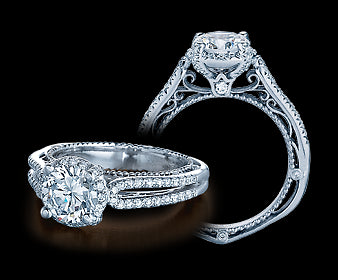 Verragio Venetian Round Diamond Engagement Ring (0.30 CTW)