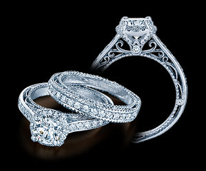 Verragio Venetian Round Diamond Engagement Ring (0.40 CTW)