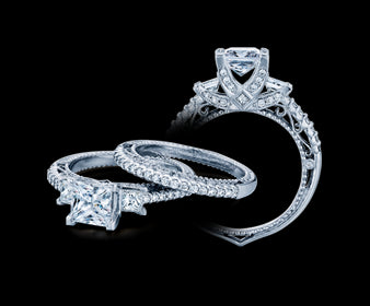 Verragio Venetian Princess Diamond Engagement Ring (0.75 CTW)