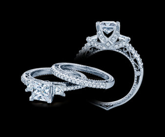 Verragio Venetian Princess Diamond Engagement Ring Setting (0.75 CTW)