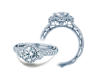 Verragio Venetian Round Diamond Engagement Ring Setting (0.50 CTW)